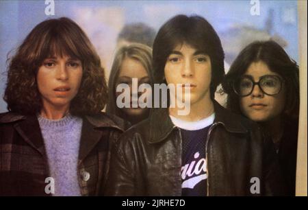 KANDICE STROH, JODIE FOSTER, SCOTT BAIO, MARILYN KAGAN, Füchse, 1980 Stockfoto