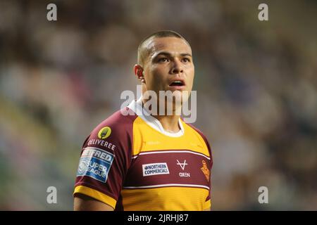 Leeds, Großbritannien. 24. August 2022. Headingley Stadium, Leeds, West Yorkshire, 24.. August 2022. Betfred Super League Leeds Rhinos / Huddersfield Giants. TUI Lolohea of Huddersfield Giants Kredit: Touchlinepics/Alamy Live News Stockfoto