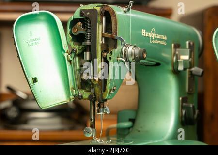 Husqvarna Nähmaschine, Typ 21 Stockfoto