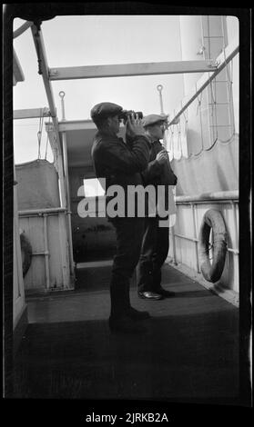 Walfang im Rossmeer, 1924, Südsee, von Captain George Samuel Hooper. Stockfoto
