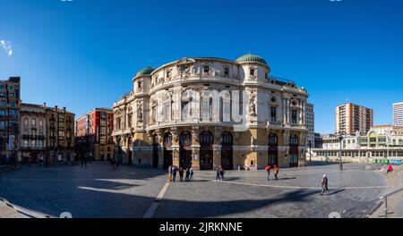 Arriaga Theater, Bilbao, Bizkaia, Spanien, 04-21-2022. Stockfoto