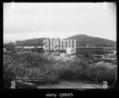 Soldiers Barracks Noumea, 1899, Dunedin, von Burton Brothers. Stockfoto