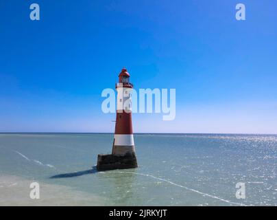 Beachey Head Lighthouse, Eastbourne, East Sussex Stockfoto