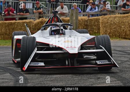 Nick Heidfeld, Mahindra Formula E Gen3, Sparks of Genius, vollelektrisch angetrieben mit erstaunlichen Geschwindigkeiten, kontinuierliche Innovationen machen das aus Stockfoto