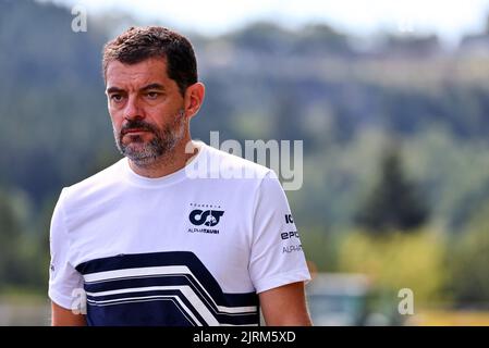 Formel-1-Weltmeisterschaft, Rd 14, Großer Preis Von Belgien, Spa Francorchamps, Belgien. 25. August 2022. Tag Der Vorbereitung. Der Bildnachweis sollte lauten: XPB/Alamy Live News. Quelle: XPB Images Ltd/Alamy Live News Stockfoto