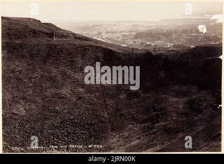Auckland aus St. Matthews, Ende des 19. Jahrhunderts oder Anfang des 20. Jahrhunderts, Dunedin, von Burton Brothers. Stockfoto