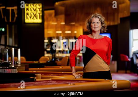 2022-08-24 14:30:29 UTRECHT - Porträt von Petra de Ruiter, CEO von Holland Casino vom 2022. September. ANP ROBIN VAN LONKHUIJSEN niederlande Out - belgien Out Stockfoto