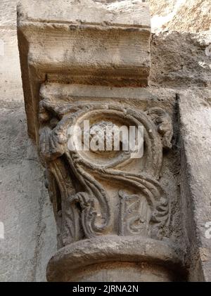 Site archéologique de Déols, Indre, Frankreich Stockfoto