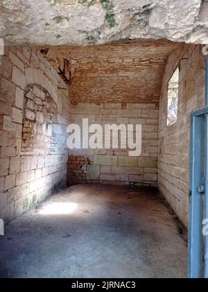 Site archéologique de Déols, Indre, Frankreich Stockfoto