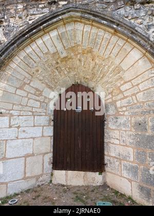 Site archéologique de Déols, Indre, Frankreich Stockfoto