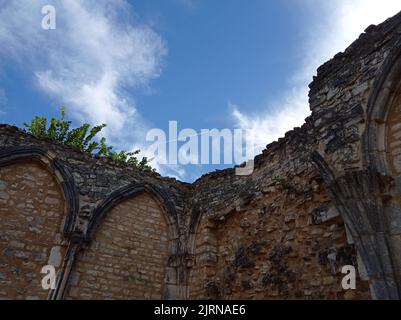 Site archéologique de Déols, Indre, Frankreich Stockfoto