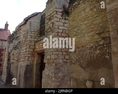 Site archéologique de Déols, Indre, Frankreich Stockfoto