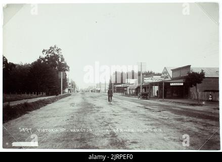 Victoria Street, Hamilton, 1912, Hamilton, von Muir & Moodie. Stockfoto