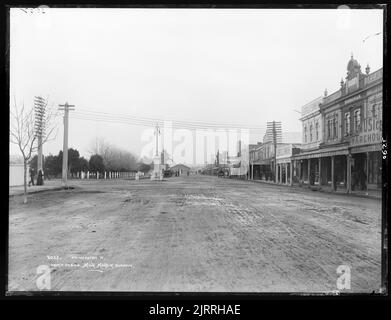 Palmerston North, um 1904, Dunedin, von Muir & Moodie. Stockfoto