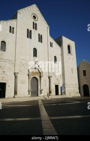 Basilica di Saint Nicolas auch bekannt als Basilica San Nicola di Bari in Bari Apulien, Apulien, Italien Stockfoto