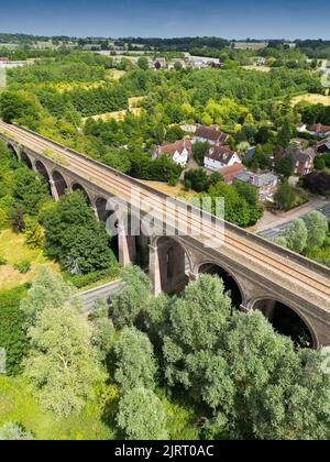 Chappel Viaduct, Chappel, Essex, Großbritannien Stockfoto