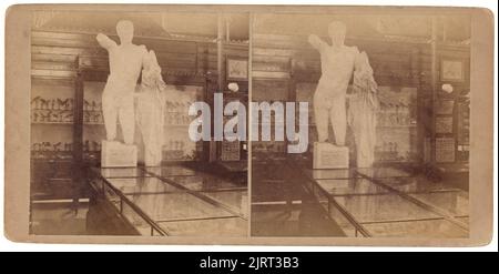 Colonial Museum, Wellington, 1880s, Dunedin, von Burton Brothers. Stockfoto