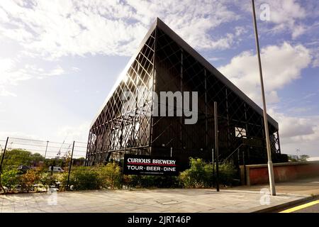 Curious Brewery in Ashford, Kent, Vereinigtes Königreich Stockfoto