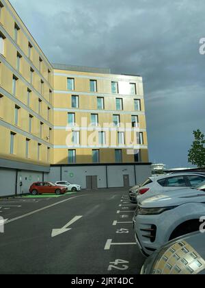 Hampton By Hilton Ashford International, Kent, Großbritannien Stockfoto