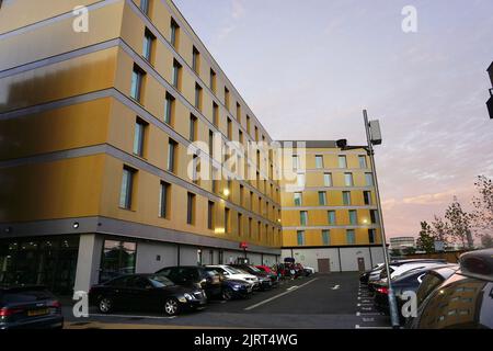 Hampton By Hilton Ashford International, Kent, Großbritannien Stockfoto