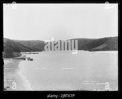 Taieri River, Neuseeland, von Muir & Moodie. Stockfoto