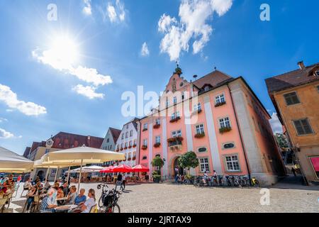 Marktplatz, Rottenburg am Neckar, Baden Württemberg, deutschland Stockfoto