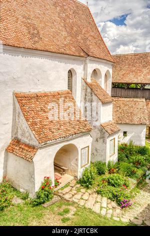 Viscri befestigte Kirche, Rumänien Stockfoto
