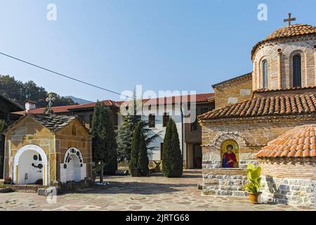 Mittelalterliche Lopushna Kloster des Heiligen Johannes, der Vorläufer der Provinz, Montana, Bulgarien Stockfoto