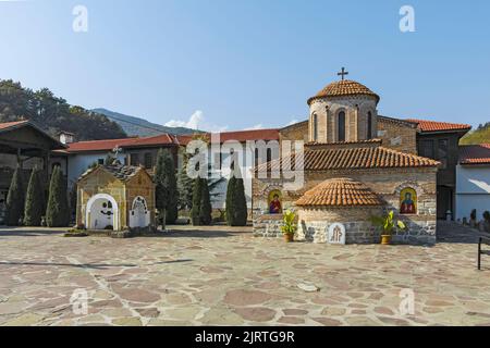 Mittelalterliche Lopushna Kloster des Heiligen Johannes, der Vorläufer der Provinz, Montana, Bulgarien Stockfoto