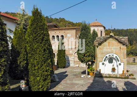 Mittelalterliche Lopushna Kloster des Heiligen Johannes, der Vorläufer der Provinz, Montana, Bulgarien Stockfoto