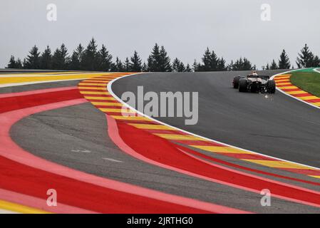 Spa Francorchamps, Belgien. 26. August 2022. Lando Norris (GBR) McLaren MCL36. Großer Preis von Belgien, Freitag, 26.. August 2022. Spa-Francorchamps, Belgien. Quelle: James Moy/Alamy Live News Stockfoto