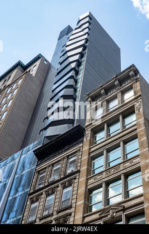 7 E. 30. Street ist ein Luxus-Apartmentgebäude in Nomad, 2022, NYC, USA Stockfoto