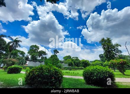 Schönheit der curzon-Halle der Universität von dhaka in bangladesch Stockfoto