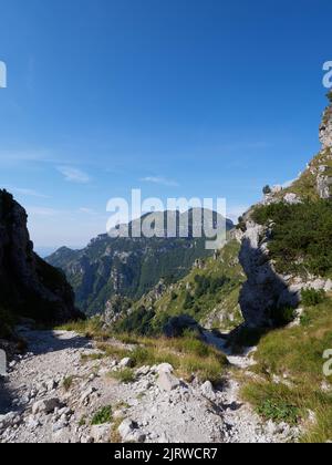 Monte Maniva - Italien Stockfoto