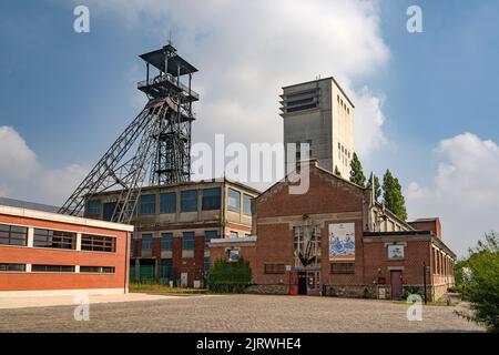 In Loos-en-Gohelle ist die 11/19 Base heute ein Juwel des regionalen Bergbauerbes Stockfoto