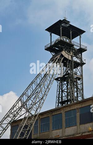 In Loos-en-Gohelle ist die 11/19 Base heute ein Juwel des regionalen Bergbauerbes Stockfoto