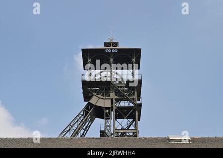 In Loos-en-Gohelle ist die 11/19 Base heute ein Juwel des regionalen Bergbauerbes Stockfoto