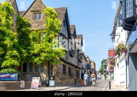 16. Century Abbeylands House, Cheap Street, Sherborne, Dorset, England, Vereinigtes Königreich Stockfoto