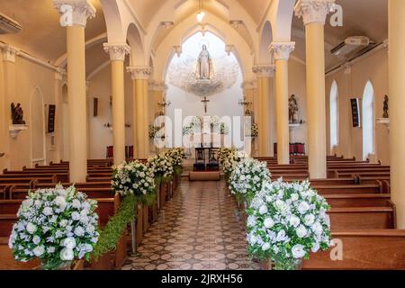 In der Kapelle der Kirche Unsere Liebe Frau von den Grazien in Botafogo Rio de Janeiro Brasilien Stockfoto