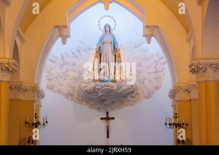 In der Kapelle der Kirche Unsere Liebe Frau von den Grazien in Botafogo Rio de Janeiro Brasilien Stockfoto