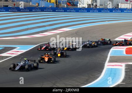 Course F2 GP FRANCE 2022, Le Castellet, FRANKREICH, 24/07/2022 Florent 'MrCrash' B. Stockfoto