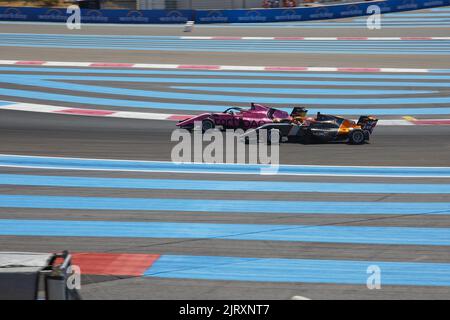 Course W SERIES GP FRANCE 2022, Le Castellet, FRANKREICH, 23/07/2022 Florent 'MrCrash' B. Stockfoto