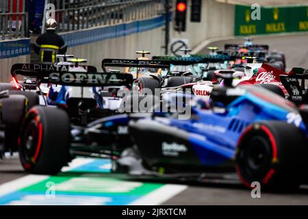 Spa, Belgien. 26.. August 2022. Während des Formel 1 Rolex Grand Prix von Belgien 2022, 14. Lauf der FIA Formel 1 Weltmeisterschaft 2022 vom 26. Bis 28. August 2022 auf dem Circuit de Spa-Francorchamps, in Francorchamps, Belgien - Foto: Florent Gooden / Dppi/DPPI/LiveMedia Kredit: Unabhängige Fotoagentur/Alamy Live News Stockfoto