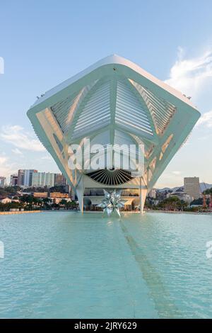 Museum of Tomorrow in Rio de Janeiro, Brasilien - 25. Juli 2019: Museum of Tomorrow, eines der wichtigsten Museum der Stadt Rio de Janeiro. Stockfoto