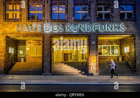 Haus des Rundfunks, RBB, Rundfunk Berlin Brandenburg, Masurenallee, Charlottenburg, Berlin, Deutschland Stockfoto