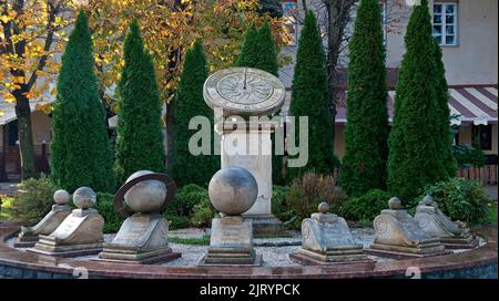 Parade der Planeten in Lutsk Ukraine Stockfoto