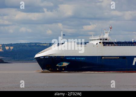 Neptune Dynamis auf dem Weg ins Meer Stockfoto