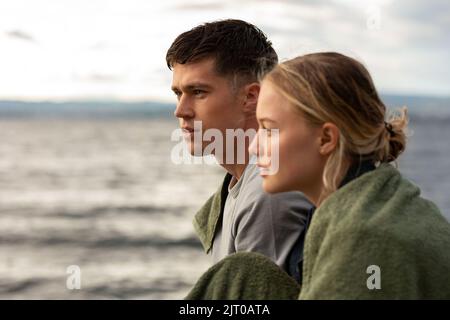 JAKOB FORT und MINA DALE in EVERYTHING YOU LOVE (2022) -Originaltitel: ALT DU ELSKER-, Regie: STIAN KRISTIANSEN. Quelle: The Oslo Company / Album Stockfoto