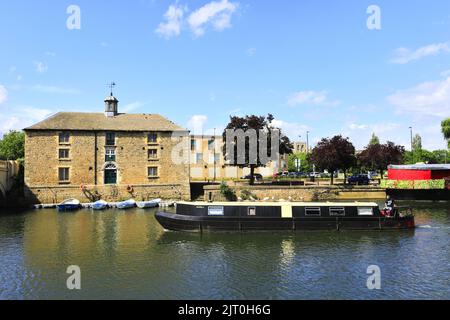 The Customs House, River Nene Embankment Gardens, Peterborough City, Cambridgeshire, England, Großbritannien Stockfoto