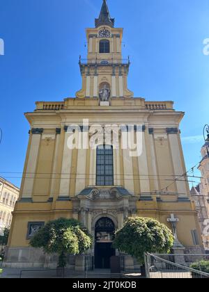 Budapest, Ungarn - 13.07.2022: Pfarrkirche St. Teresa von Avila. Budapest, Ungarn Stockfoto